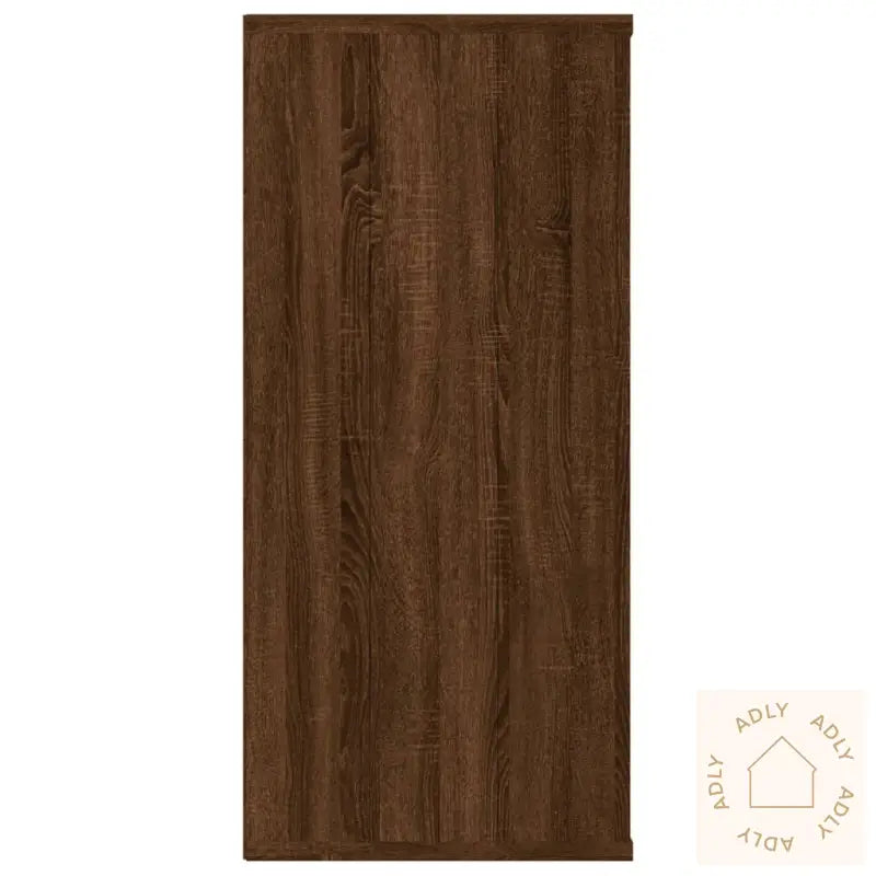 Bokhylle/Skjenk Brun Eik 66X30X98 Cm Konstruert Tre
