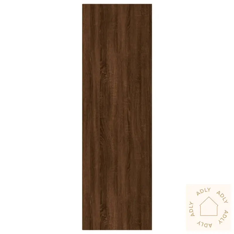 Bokhylle/Skjenk Brun Eik 66X30X98 Cm Konstruert Tre