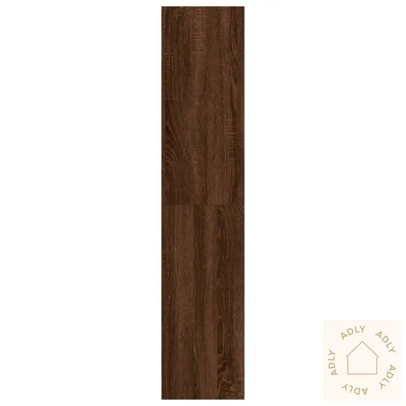 Bokhylle/Tv-Benk Brun Eik 36X30X143 Cm Konstruert Tre