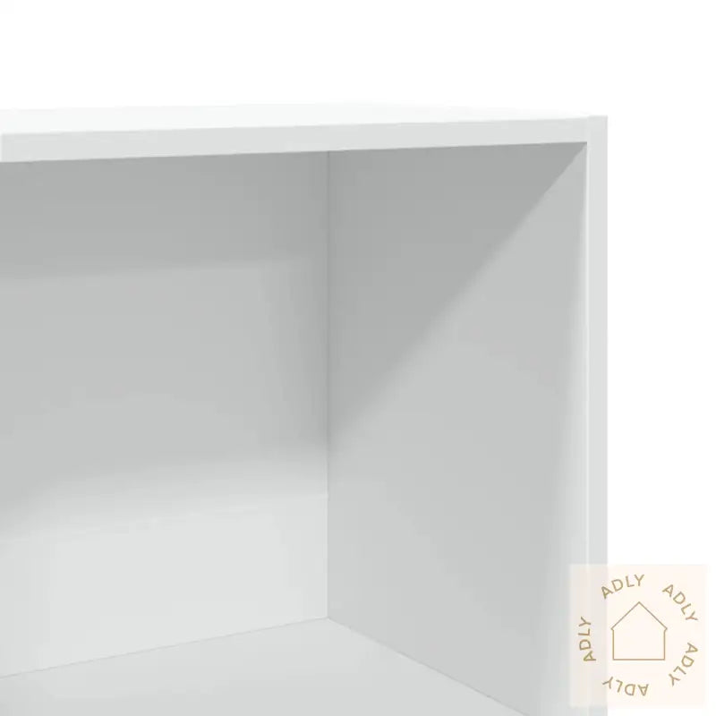 Bokhylle Hvit 40X30X152 Cm Konstruert Tre