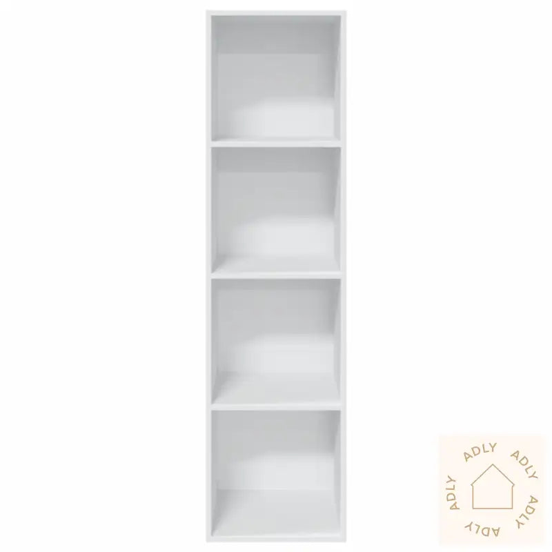 Bokhylle Hvit 40X30X152 Cm Konstruert Tre