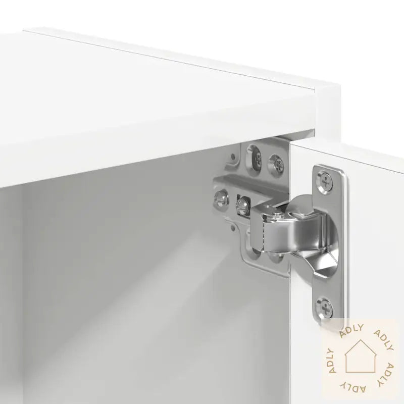 Bokhylle Hvit 40X24X52 Cm Konstruert Tre