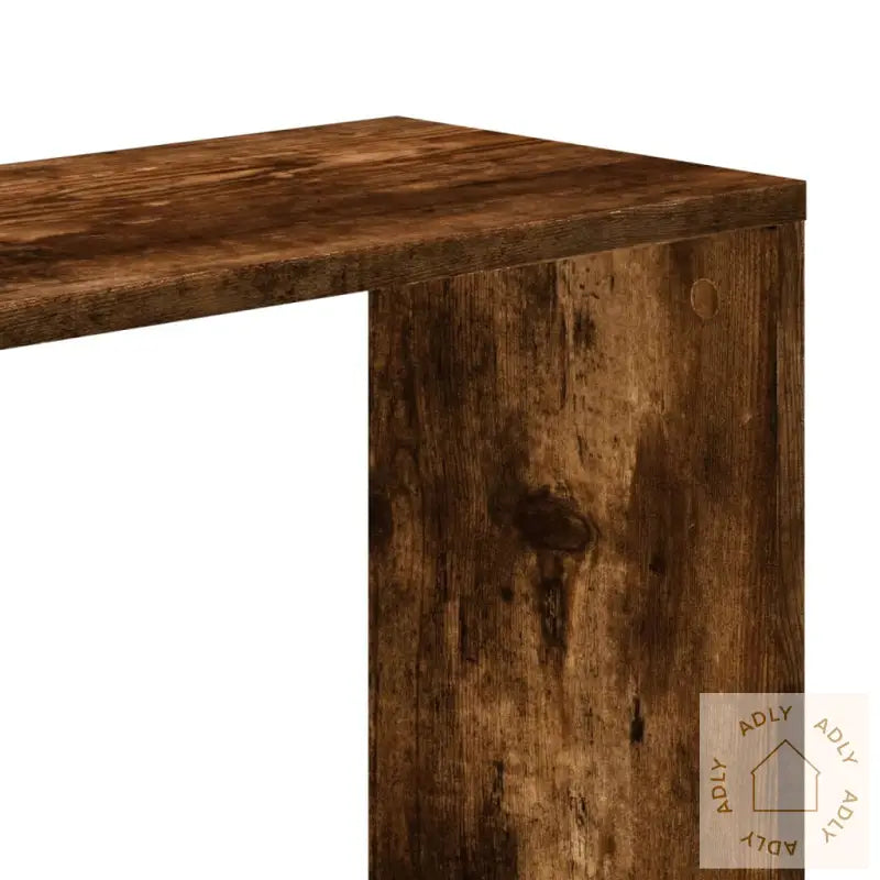 Bokhylle 5 Etasjer Røkt Eik 45X23,5X162,5 Cm Konstruert Tre