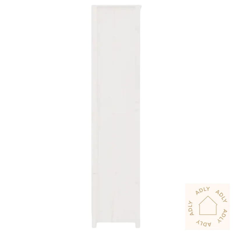 Heltre furu lagringskap med moderne design, 80x35x154 cm storage cabinet
