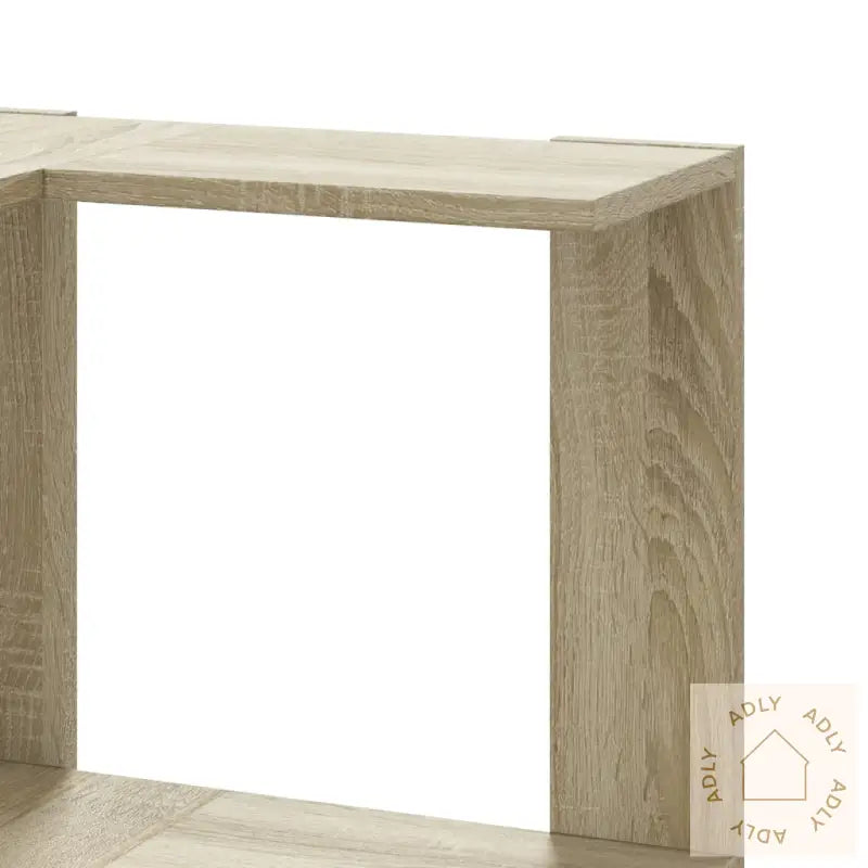Bokhylle Hjørne 5 Lag Sonoma Eik 50X50X179 Cm Konstruert Tre