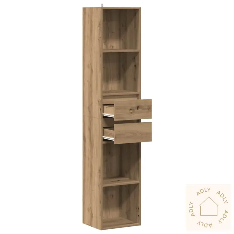 Bokhylle Artisan Eik 36X30X171 Cm Konstruert Tre