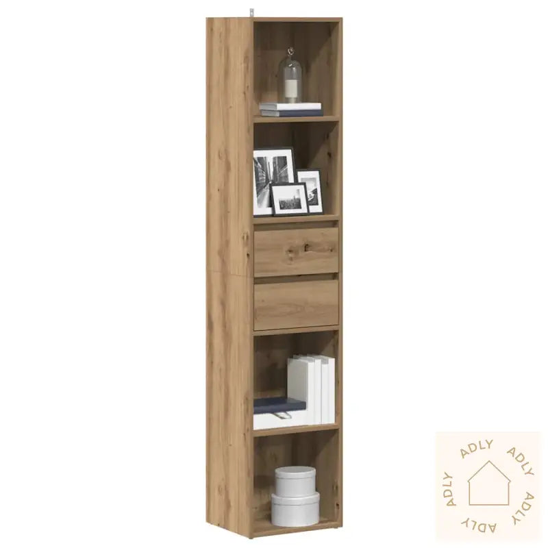 Bokhylle Artisan Eik 36X30X171 Cm Konstruert Tre