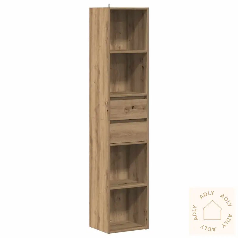 Bokhylle Artisan Eik 36X30X171 Cm Konstruert Tre