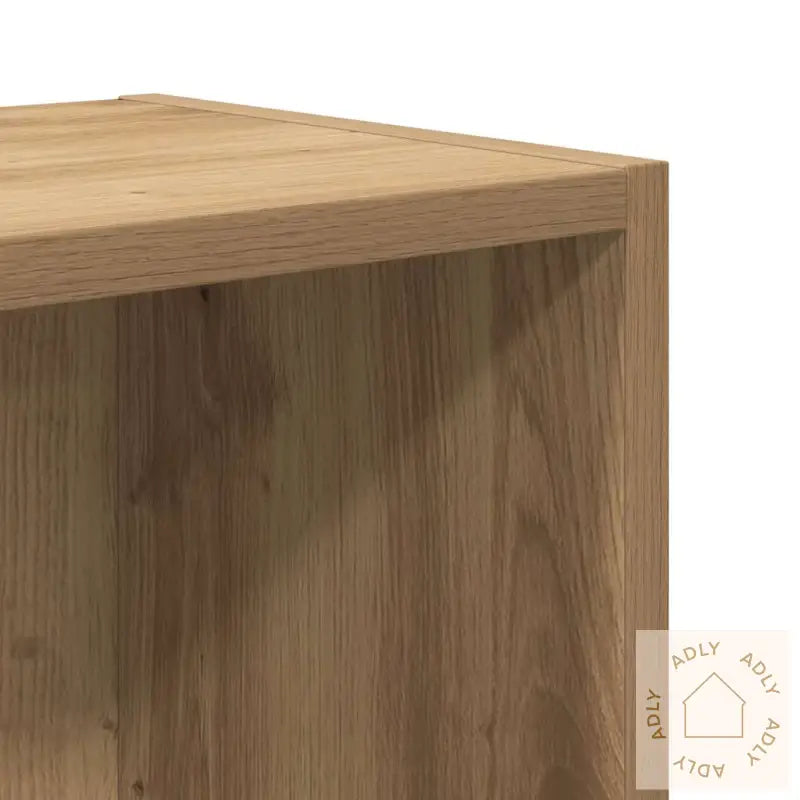Bokhylle Artisan Eik 31X24X52 Cm Konstruert Tre