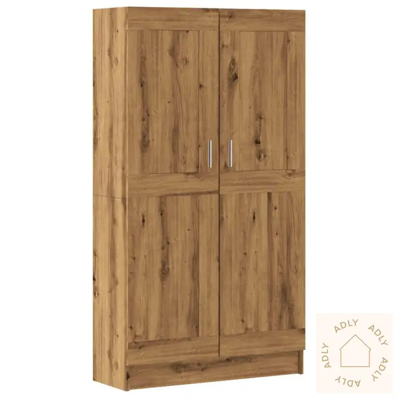 Bokhylle Artisan Eik 82,5X30,5X150 Cm Konstruert Tre