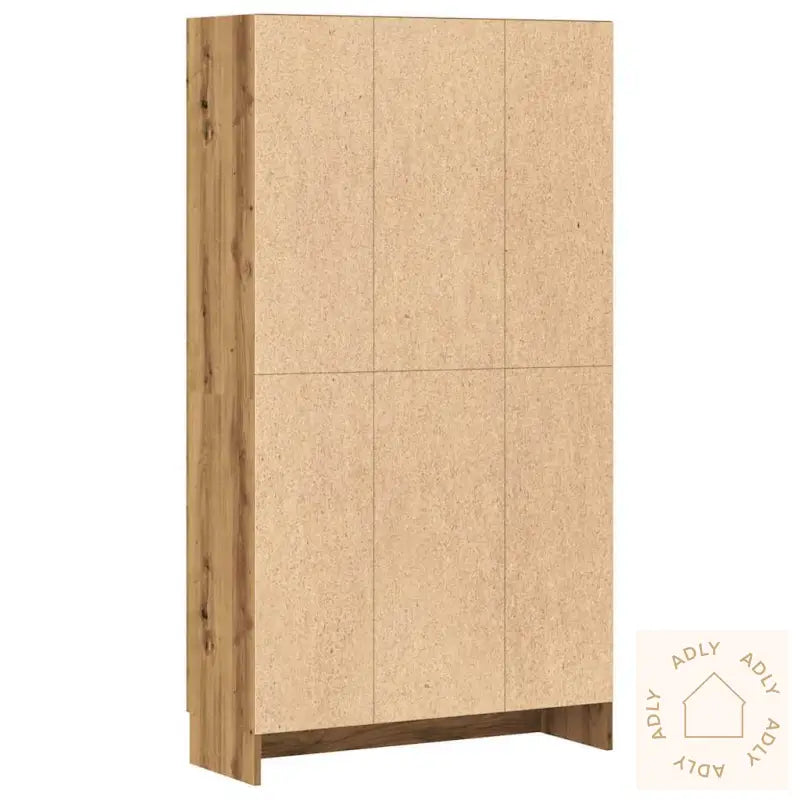 Bokhylle Artisan Eik 82,5X30,5X150 Cm Konstruert Tre