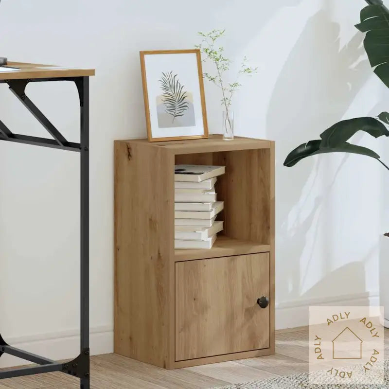 Bokhylle Artisan Eik 31X24X52 Cm Konstruert Tre