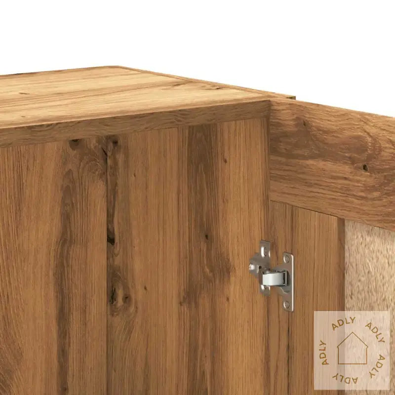 Bokhylle Artisan Eik 82,5X30,5X150 Cm Konstruert Tre