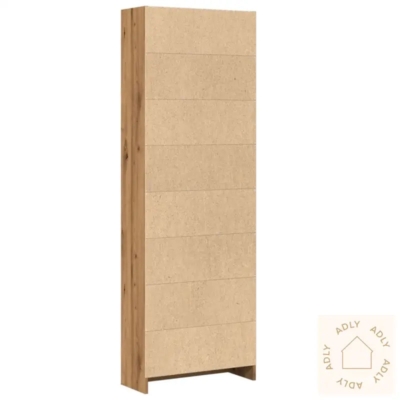 Bokhylle Artisan Eik 60X24X176 Cm Konstruert Tre
