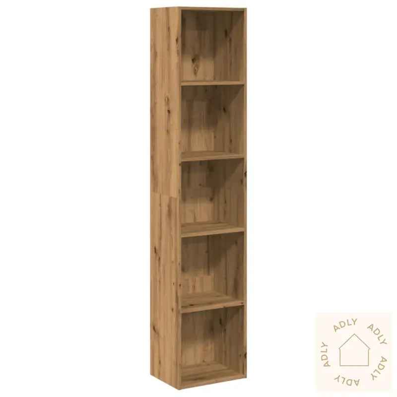 Bokhylle Artisan Eik 40X30X189 Cm Konstruert Tre