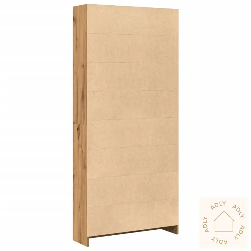 Bokhylle Artisan Eik 80X24X176 Cm Konstruert Tre