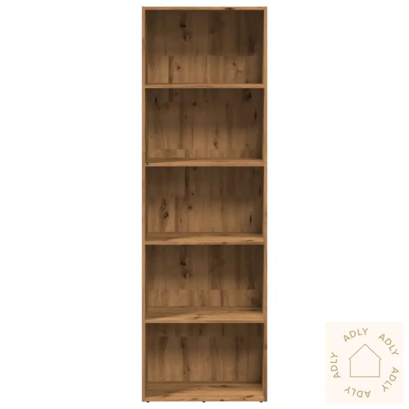 Bokhylle Artisan Eik 60X30X189 Cm Konstruert Tre