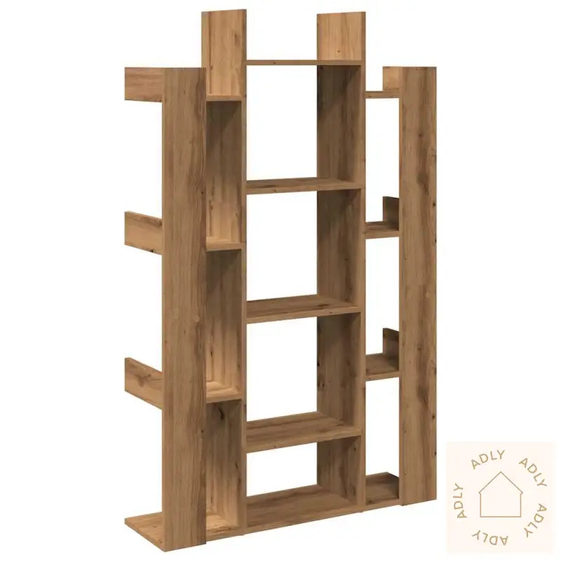 Bokhylle Artisan Eik 86X25,5X140 Cm Konstruert Tre