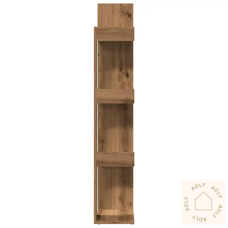 Bokhylle Artisan Eik 86X25,5X140 Cm Konstruert Tre