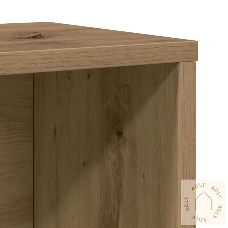 Bokhylle Artisan Eik 60X24X76,5 Cm Konstruert Tre