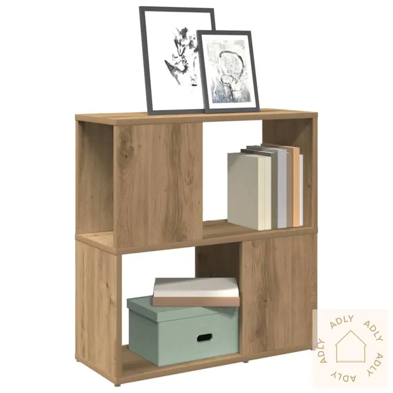 Bokhylle Artisan Eik 60X24X63 Cm Konstruert Tre