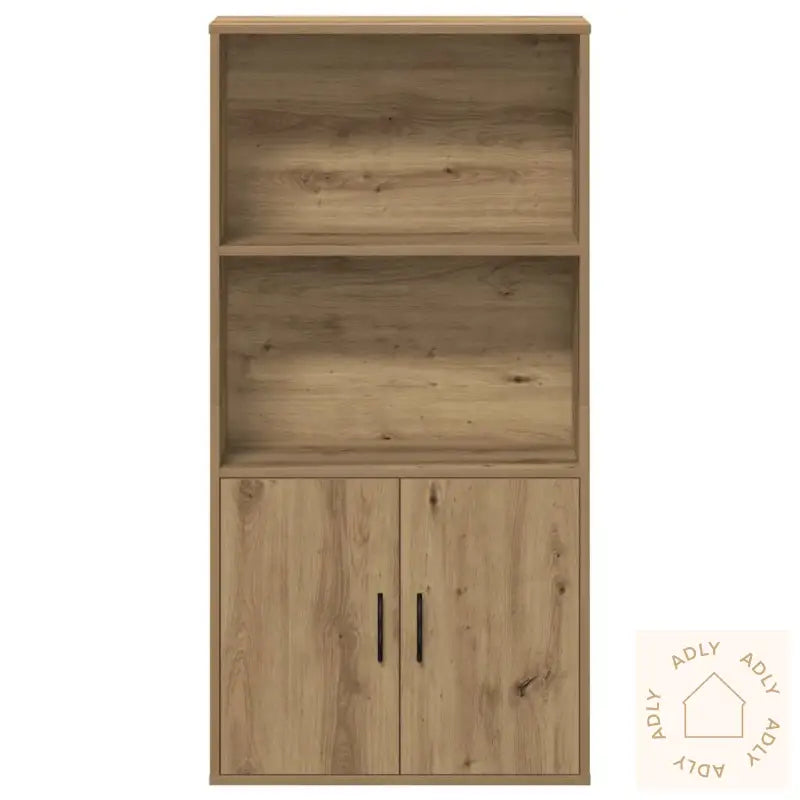 Bokhylle Artisan Eik 60X24X120 Cm Konstruert Tre