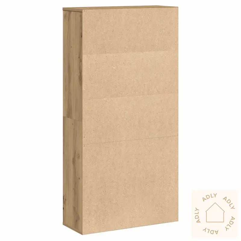 Bokhylle Artisan Eik 60X24X120 Cm Konstruert Tre