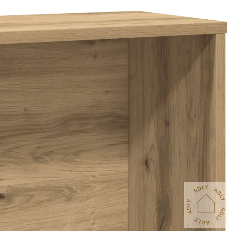 Bokhylle Artisan Eik 60X24X120 Cm Konstruert Tre