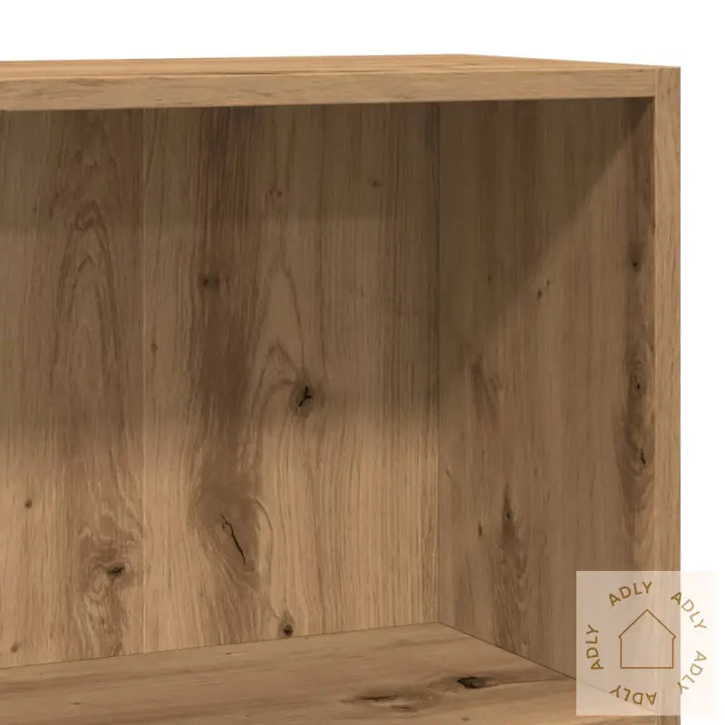 Bokhylle Artisan Eik 60X24X76 Cm Konstruert Tre