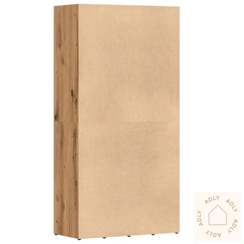 Bokhylle Artisan Eik 66X30X130 Cm Konstruert Tre