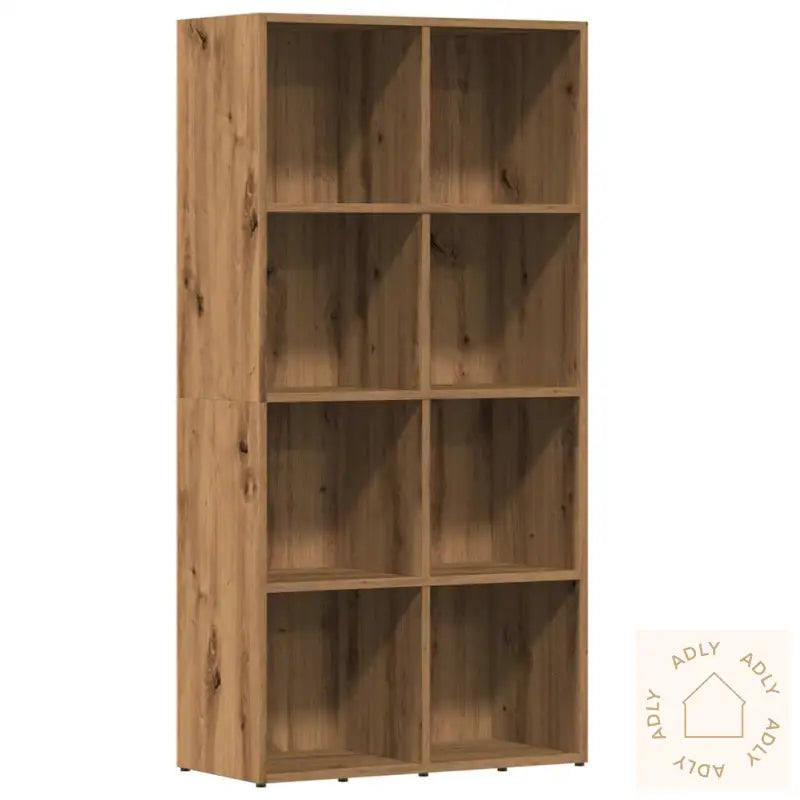 Bokhylle Artisan Eik 66X30X130 Cm Konstruert Tre