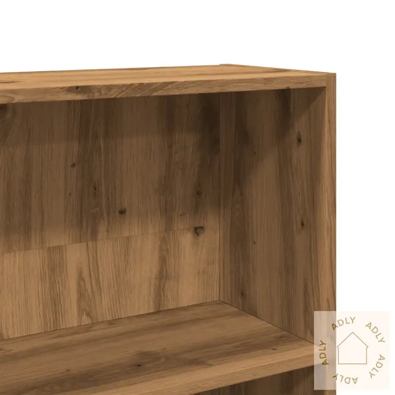 Bokhylle Artisan Eik 80X24X143 Cm Konstruert Tre