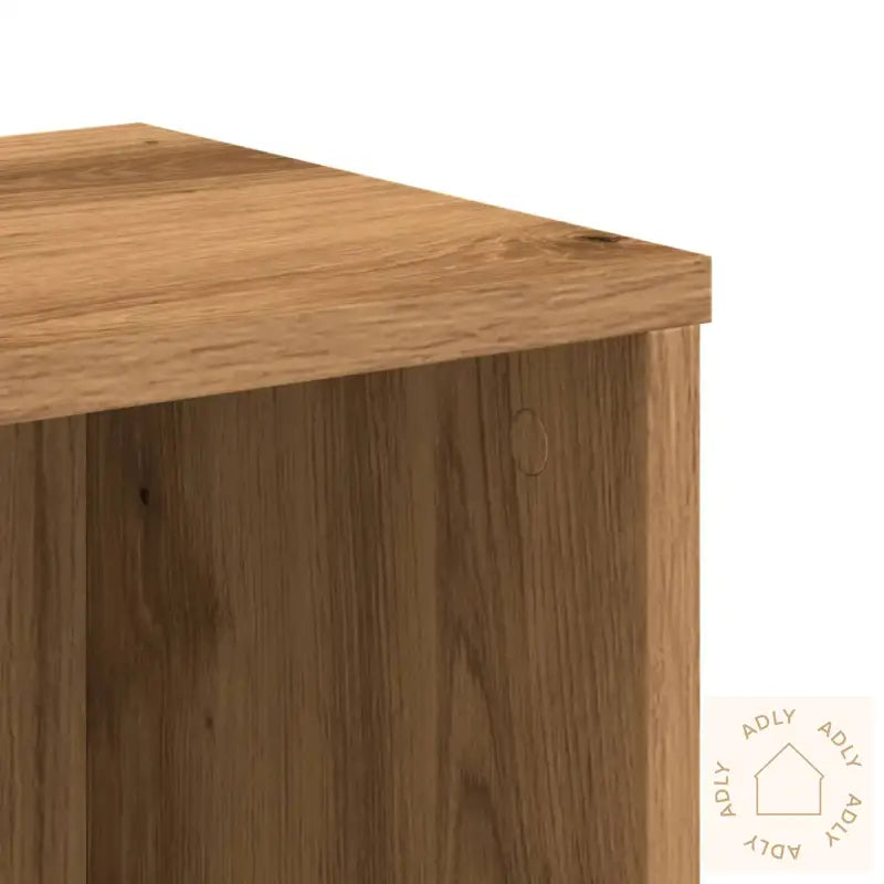 Bokhylle Artisan Eik 50X25X105 Cm Konstruert Tre