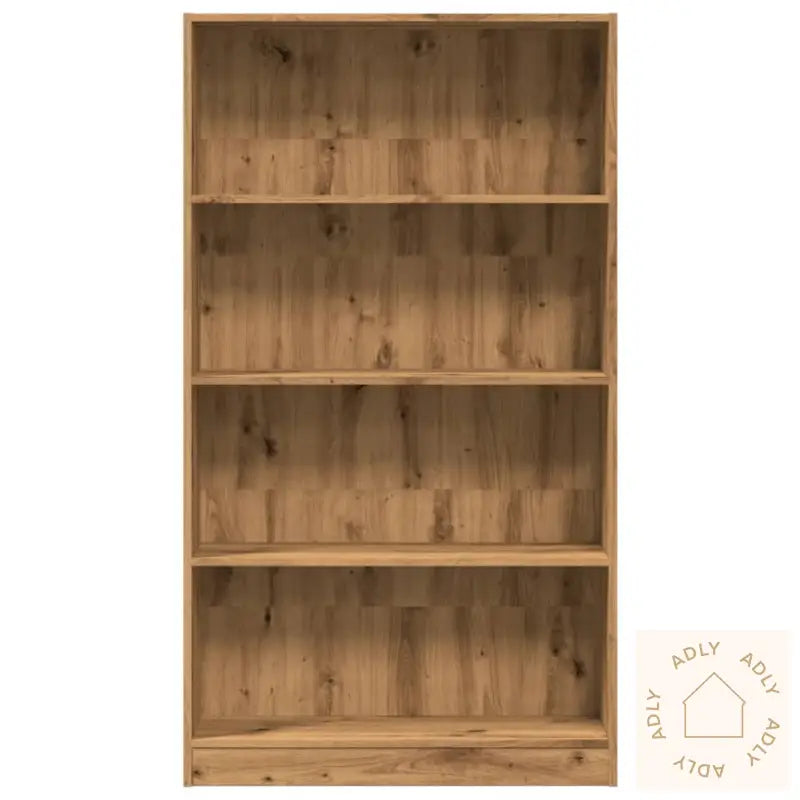 Bokhylle Artisan Eik 80X24X143 Cm Konstruert Tre