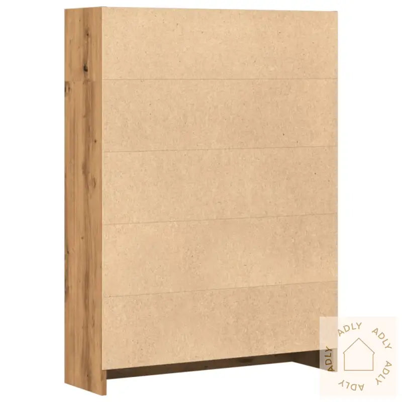 Bokhylle Artisan Eik 80X24X109 Cm Konstruert Tre