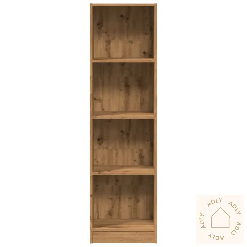 Bokhylle Artisan Eik 40X24X143 Cm Konstruert Tre