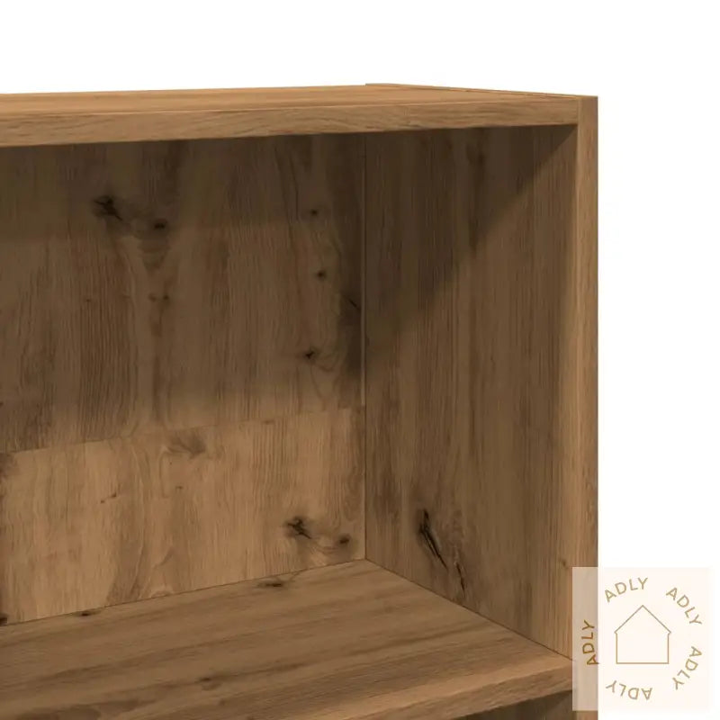 Bokhylle Artisan Eik 40X24X143 Cm Konstruert Tre