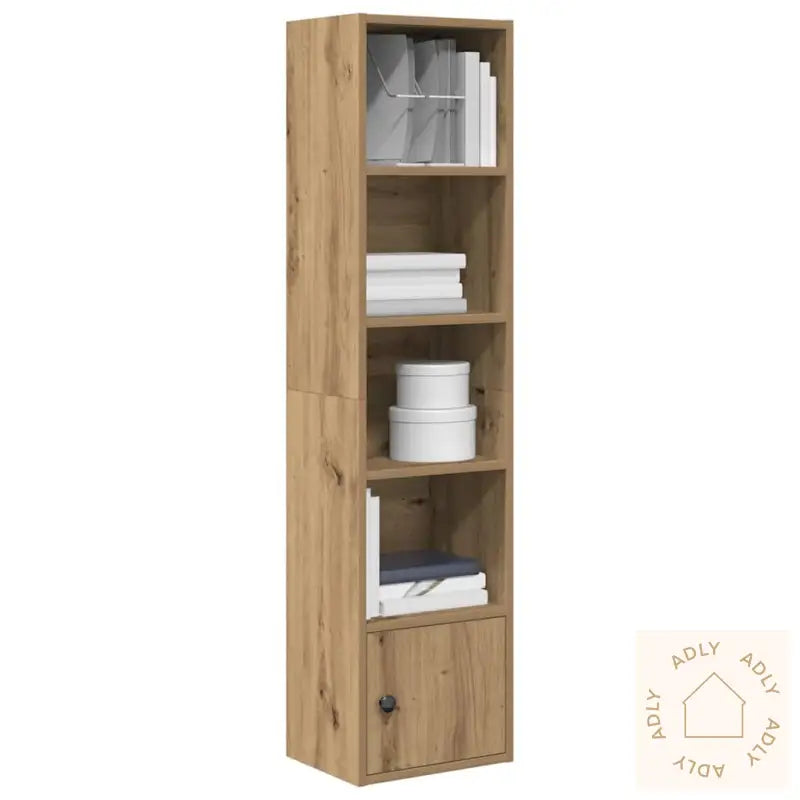 Bokhylle Artisan Eik 31X24X127 Cm Konstruert Tre