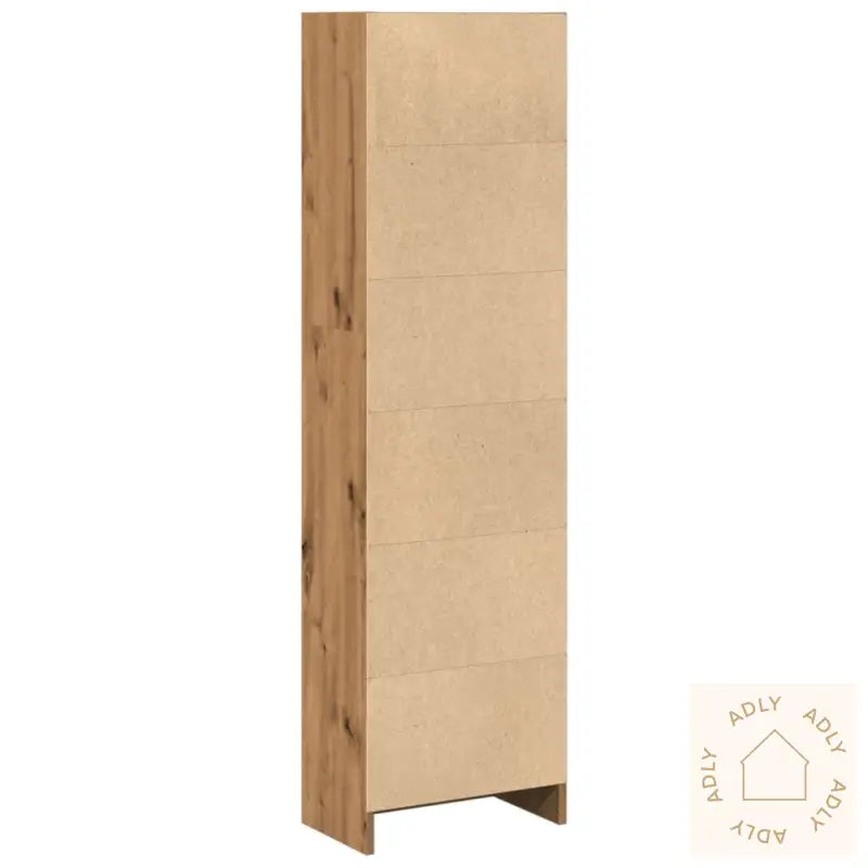 Bokhylle Artisan Eik 40X24X143 Cm Konstruert Tre