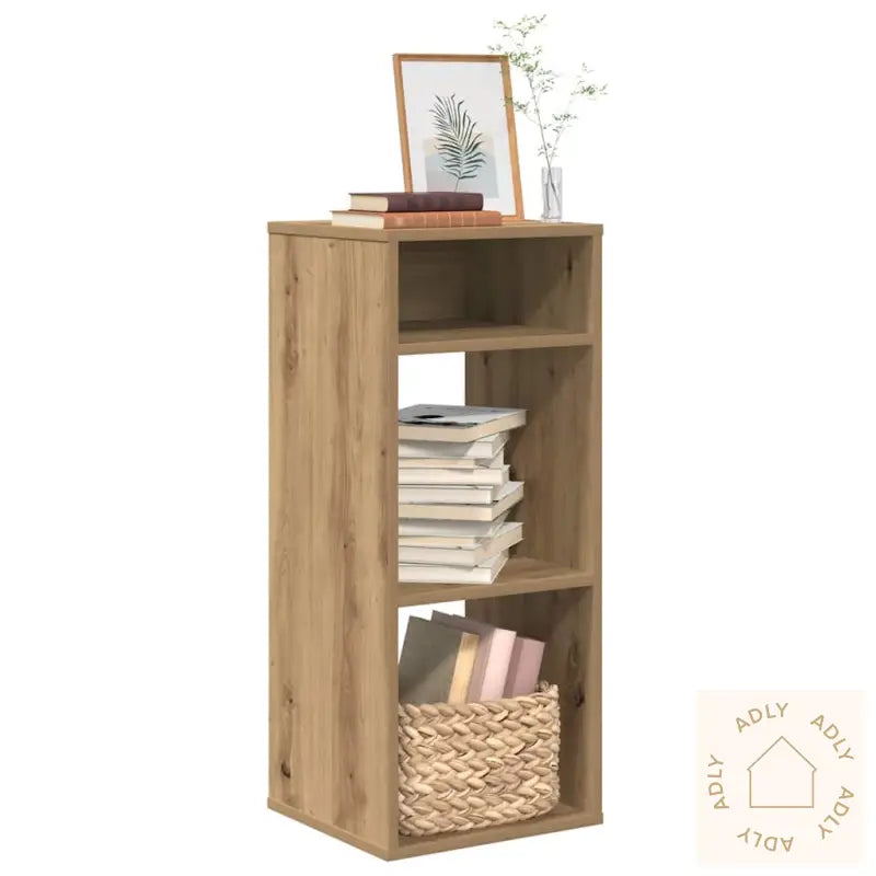 Bokhylle Artisan Eik 34X31X80 Cm Konstruert Tre