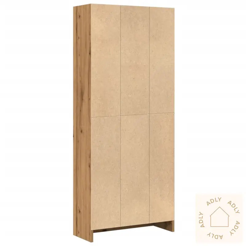 Bokhylle Artisan Eik 60X24X143 Cm Konstruert Tre