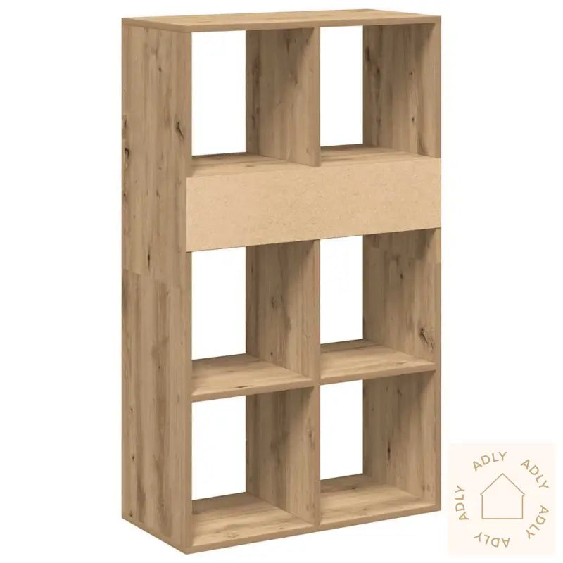 Bokhylle Artisan Eik 66X31X112 Cm Konstruert Tre