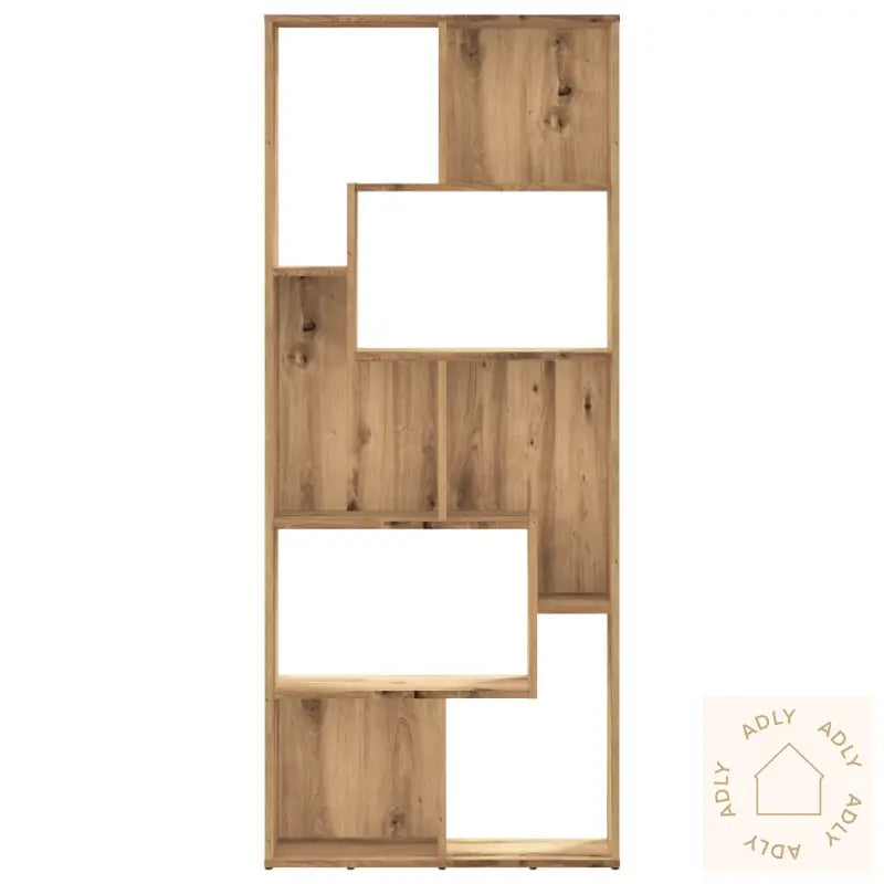 Bokhylle Artisan Eik 67X24X161 Cm Konstruert Tre