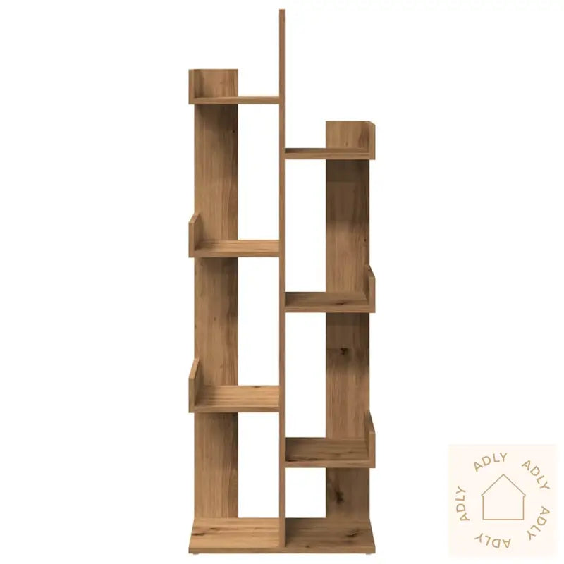 Bokhylle Artisan Eik 48X25,5X140 Cm Konstruert Tre
