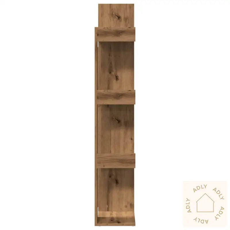 Bokhylle Artisan Eik 48X25,5X140 Cm Konstruert Tre