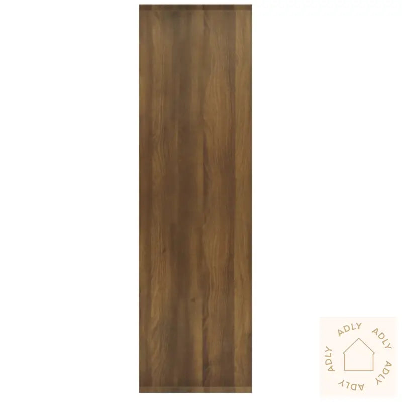 Bokhylle/Romdeler Brun Eik 80X30X103 Cm Konstruert Tre
