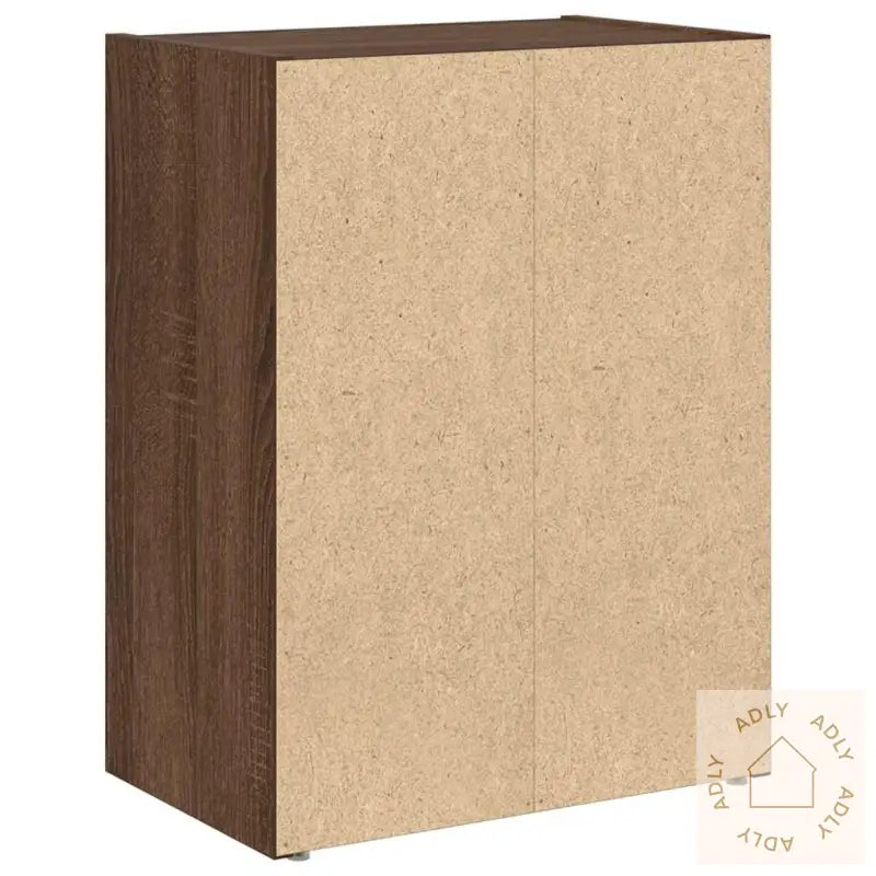 Bokhylle Brun Eik 40X24X52 Cm Konstruert Tre