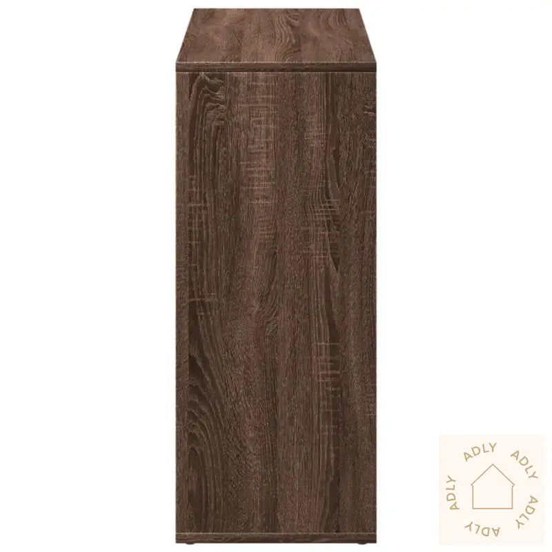 Romdeler Bokhylle Brun Eik 69,5X29X69,5 Cm Konstruert Tre