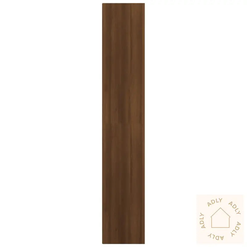 Bokhylle Brun Eik 36X30X171 Cm Konstruert Tre