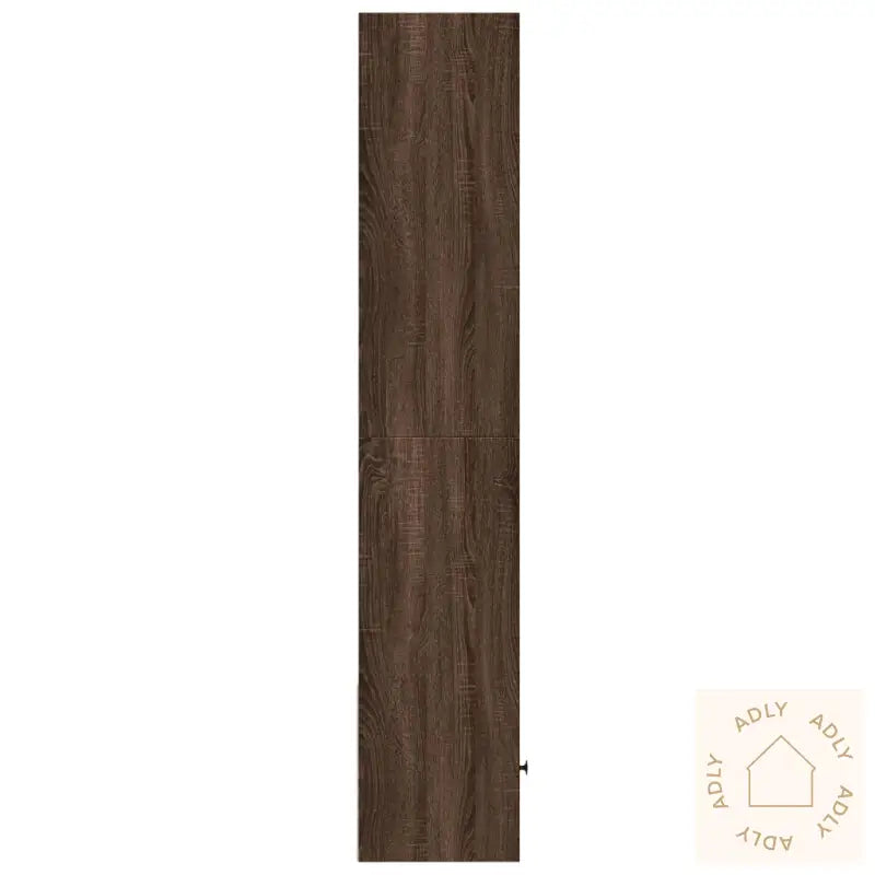 Bokhylle Brun Eik 40X36X189 Cm Konstruert Tre